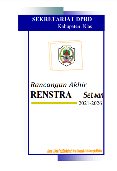 RENSTRA SEKRETARIAT DPRD KAB. NIAS 2021 - 2026